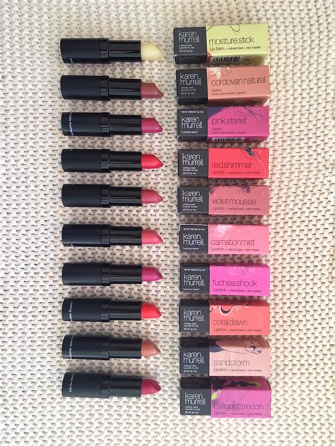 karen murrell lipstick shades.